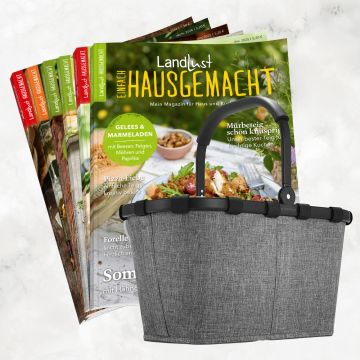 6 Hefte Einfach Hausgemacht mit Abbildung des Reisenthel Carrybags