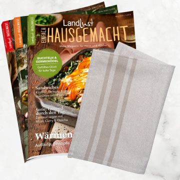 Einfach Hausgemacht Miniabo mit Küchenhandtuch